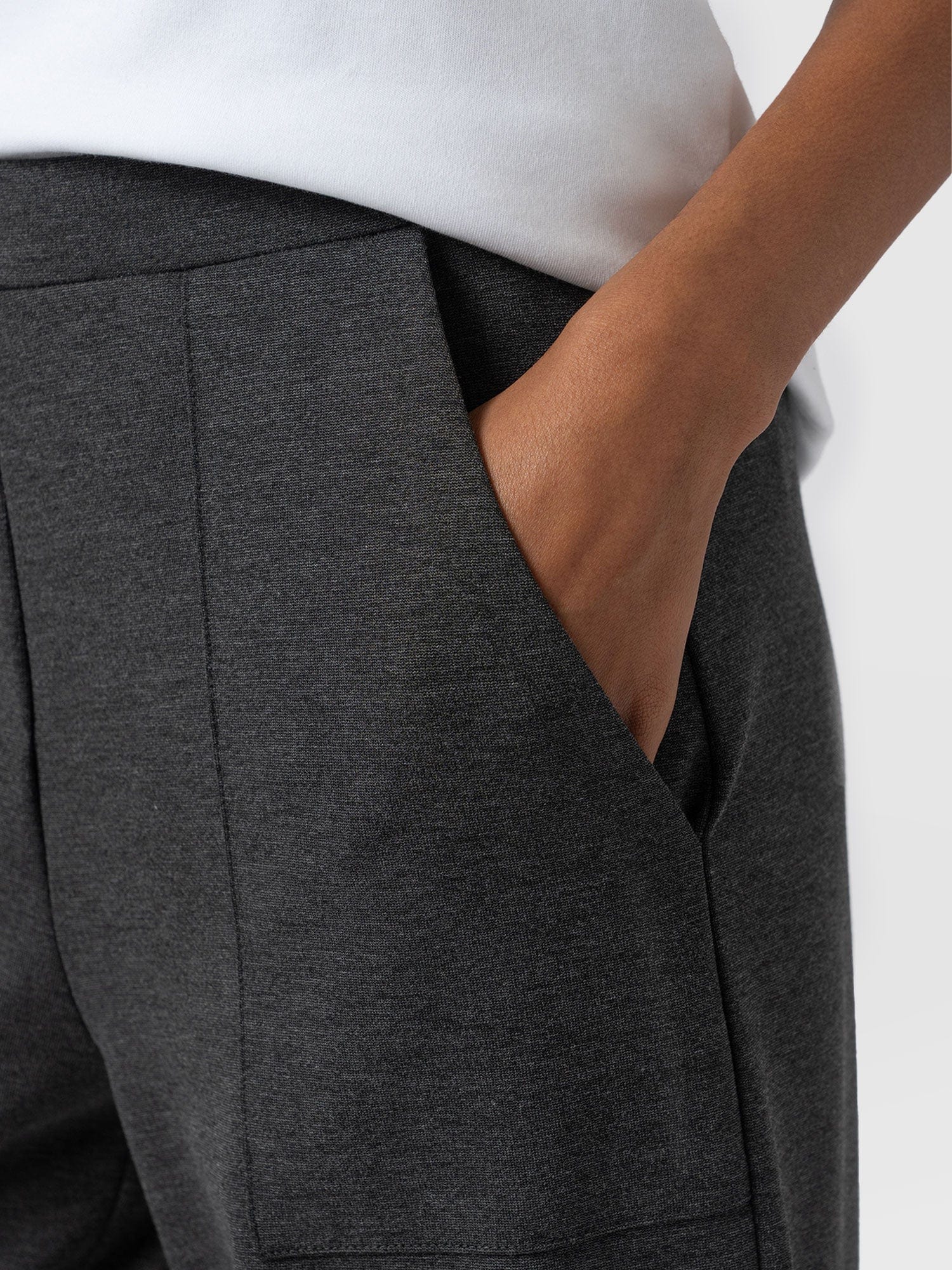 Cargo Chelsea Wide Leg Pant Charcoal - Women's Pants | Saint + Sofia® US